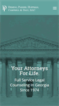 Mobile Screenshot of deminglaw.com